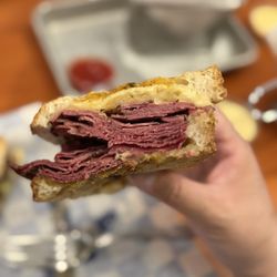 Press 195 - Bayside - May special pastrami Reuben