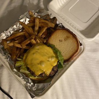 Prime 1079 - Cheeseburger and fries - New American Near Me - Atlantic Beach, North Carolina