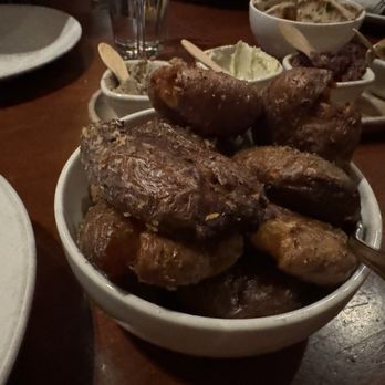 Lola - Smashed Garlic Fried Potatoes - Greek Near Me - Seattle, Washington Lola - Smashed Garlic Fried Potatoes - Greek Near Me - Seattle, Washington