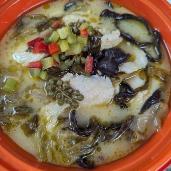 Fish With You - Green Sichuan pepper corn sauerkraut soup with basa fish - Szechuan Near Me - Mountain View, California