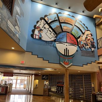 Indian Pueblo Kitchen - Inside main entrance to cultural center and restaurant - New American Near Me - Albuquerque, New Mexico