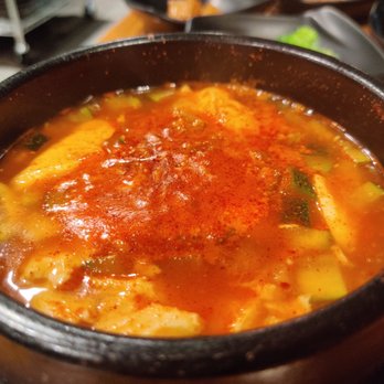 Brother's BBQ - Tofu stew combo - Korean Near Me - San Leandro, California