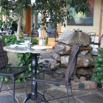 Cafe Flora - Indoor courtyard seating - Vegetarian Near Me - Seattle, Washington