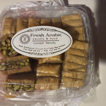 Fresh Arabic Sweets - Variety of baklava and cake - Desserts Near Me - Buffalo, New York Fresh Arabic Sweets - Variety of baklava and cake - Desserts Near Me - Buffalo, New York