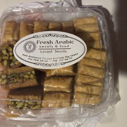 Fresh Arabic Sweets - Variety of baklava and cake