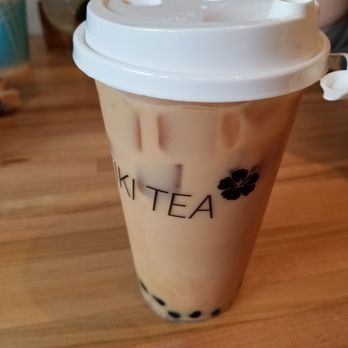 Tiki Tea - Tiki classic with default sweetness and little boba - Coffee & Tea Near Me - Portland, Oregon Tiki Tea - Tiki classic with default sweetness and little boba - Coffee & Tea Near Me - Portland, Oregon