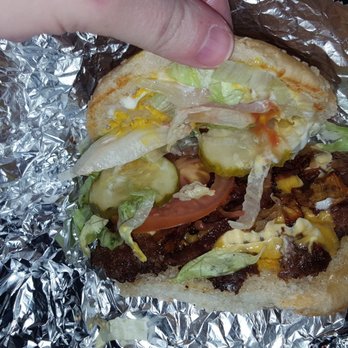 Brgrs N More - "Humongo" burger... lol. - American Near Me - Clarksville, Tennessee