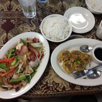 Thai Sawatdee - pad woosen, rices, and the dumplings - Thai Near Me - Winston Salem, North Carolina Thai Sawatdee - pad woosen, rices, and the dumplings - Thai Near Me - Winston Salem, North Carolina