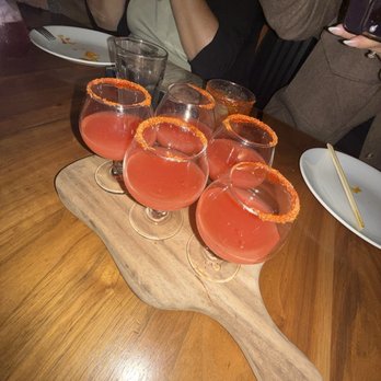 Geisha - Our birthday shots! - Sushi Bars Near Me - Brea, California