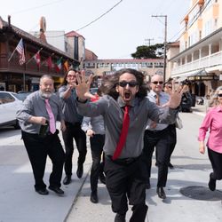 Monterey Comedy Improv - Running wild on the streets of Cannery Row.