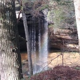 This picture in no way does the falls justice but it's all I've got! This picture in no way does the falls justice but it's all I've got!