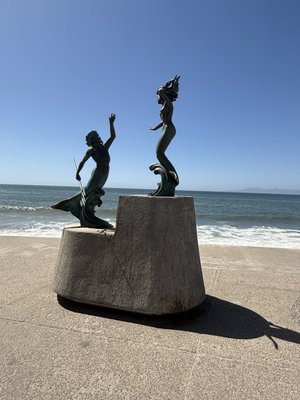 Puerto Vallarta Malecon by null