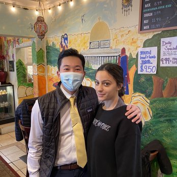 Sam's Cuisine - Photo with Rhem the daughter - Mediterranean Near Me - Davis, California