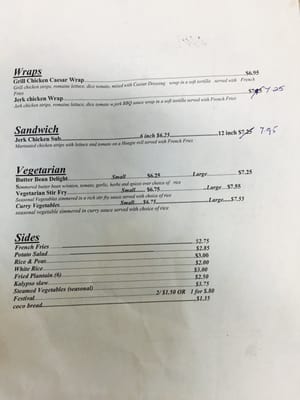 Menu photo 7 Kalypso Buffalo, NY