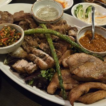 DA O’N - Pork platter - Korean Near Me - Houston, Texas