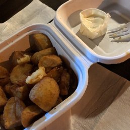 Come get your rubber microwaved potatoes!