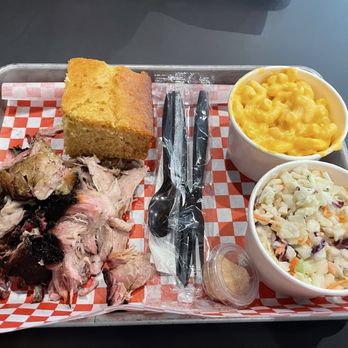 J & L BBQ - Absolute delicious barbecue! I always have enough to take home for lunch the next day. This is the pulled pork dinner. - American Near Me - Everett, Washington J & L BBQ - Absolute delicious barbecue! I always have enough to take home for lunch the next day. This is the pulled pork dinner. - American Near Me - Everett, Washington