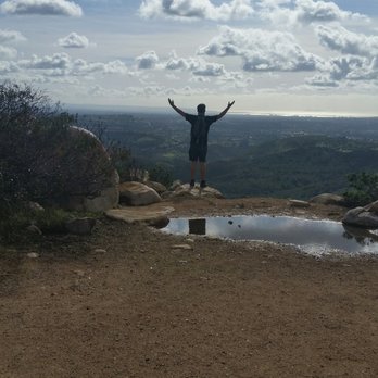 Fortuna Mountain - Beautiful views looking west from North Fortuna - Hiking Near Me - San Diego, California