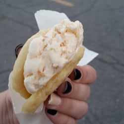 The Penguin Brothers - Sugar cookie & toasted coconut ice cream