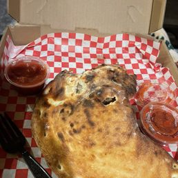 Vegetable calzone Vegetable calzone