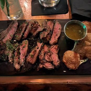 The Blind Rabbit - Steak and fritas with chimichurri and aoli sauce - Cocktail Bars Near Me - Anaheim, California