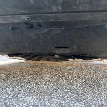 Jiffy Lube - Skid plate hanging and scrapes. They didn't install it correctly. - Auto Repair Near Me - San Jose, California Jiffy Lube - Skid plate hanging and scrapes. They didn't install it correctly. - Auto Repair Near Me - San Jose, California