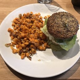 Inside Out Quinoa Burger