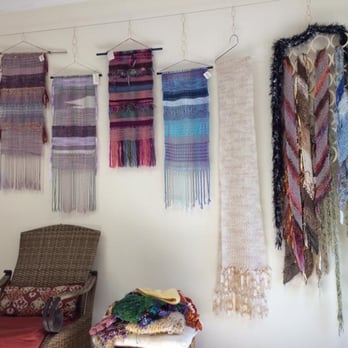 FAB Fiber - Stella does fabulous weaving on a very affordable "Cricket" loom - Art Supplies Near Me - Gulfport, Florida FAB Fiber - Stella does fabulous weaving on a very affordable "Cricket" loom - Art Supplies Near Me - Gulfport, Florida