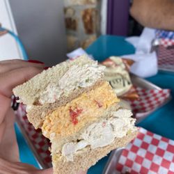 Purple Daisy Picnic Cafe - The Rainbow Sandwich