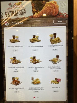 Menu photo 2 Jollibee Milan, MI