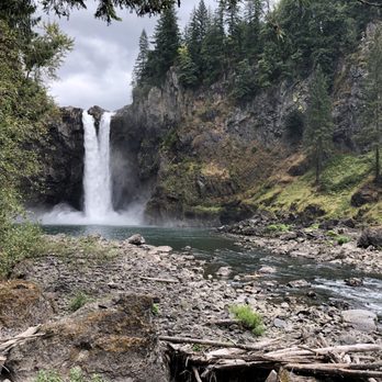 Snoqualmie Falls - View from the bottom of the 1/2 mile trail - Parks Near Me - Snoqualmie, Washington Snoqualmie Falls - View from the bottom of the 1/2 mile trail - Parks Near Me - Snoqualmie, Washington
