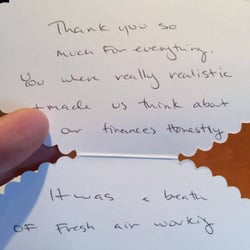 Chris Kinsella - OriginPoint - Nothing makes my day like getting a thank you from a happy CLOSED client.