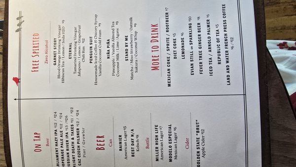 Menu photo 8 Bird & The Bottle Santa Rosa, CA