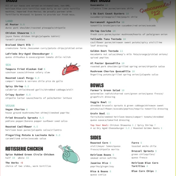 Tacovision - Menu - Tacos Near Me - New York, New York Tacovision - Menu - Tacos Near Me - New York, New York