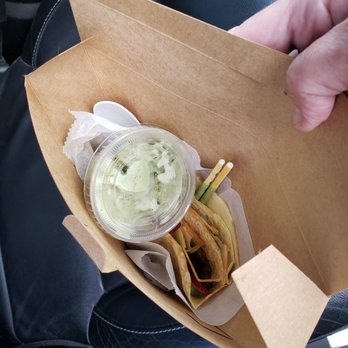 Pho Noodle station - To- go crepe packed nicely with icecream separate...nice touch! - Noodles Near Me - Aurora, Illinois