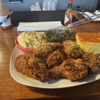Johnny Ray's Sultry Soul Food - The sticky wings did not disappoint. The potato salad was like grandmas. Greens seasoned to perfection. - Soul Food Near Me - Silver Spring, Maryland Johnny Ray's Sultry Soul Food - The sticky wings did not disappoint. The potato salad was like grandmas. Greens seasoned to perfection. - Soul Food Near Me - Silver Spring, Maryland