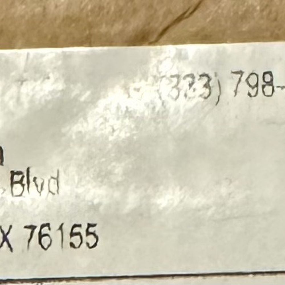 Permanently closed location listed as shipping address. Permanently closed location listed as shipping address.