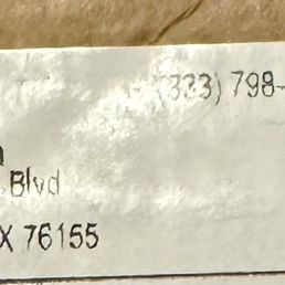 Permanently closed location listed as shipping address. Permanently closed location listed as shipping address.