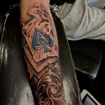 Colorful Addictions - Tattoo by Jay Hugg - Tattoo Near Me - Tracy, California