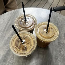 Peninsula Coffee House and Market - Iced lattes