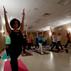 Pink Lotus Yoga - Our spacious main studio.