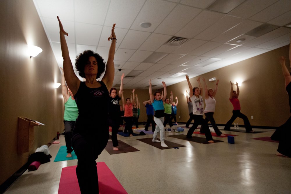Pink Lotus Yoga Image