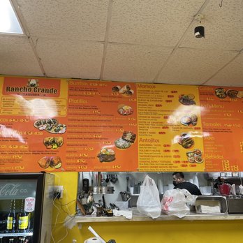 Taqueria Rancho Grande - Full menu - Tacos Near Me - Everett, Washington