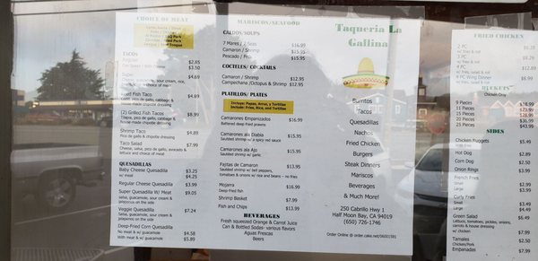 Menu photo 7 Taqueria La Gallina Half Moon Bay, CA Menu photo 7 Taqueria La Gallina Half Moon Bay, CA