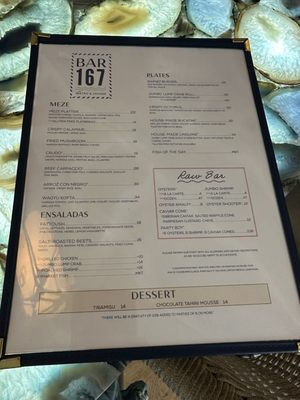 Menu photo 4 Bar167 Charleston, SC Menu photo 4 Bar167 Charleston, SC