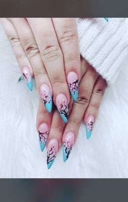 Gel X Nails - If you're looking for a lightweight yet durable nail enhancement, our Gel X Nails are the perfect solution! This innovative soft gel extension method provides a natural, flexible feel while giving your nails the length and shape you desire. Gel X nails are a great alternative to acrylics, offering a healthier, non-damaging option for stunning, salon-quality nails.