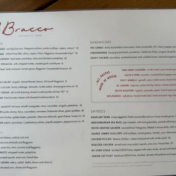 il Bracco - Menu - Italian Near Me - Scottsdale, Arizona