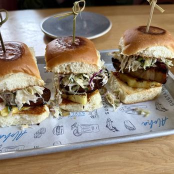 Pacific Catch - Hawaiian Pork Belly Sliders - Seafood Near Me - San Francisco, California Pacific Catch - Hawaiian Pork Belly Sliders - Seafood Near Me - San Francisco, California