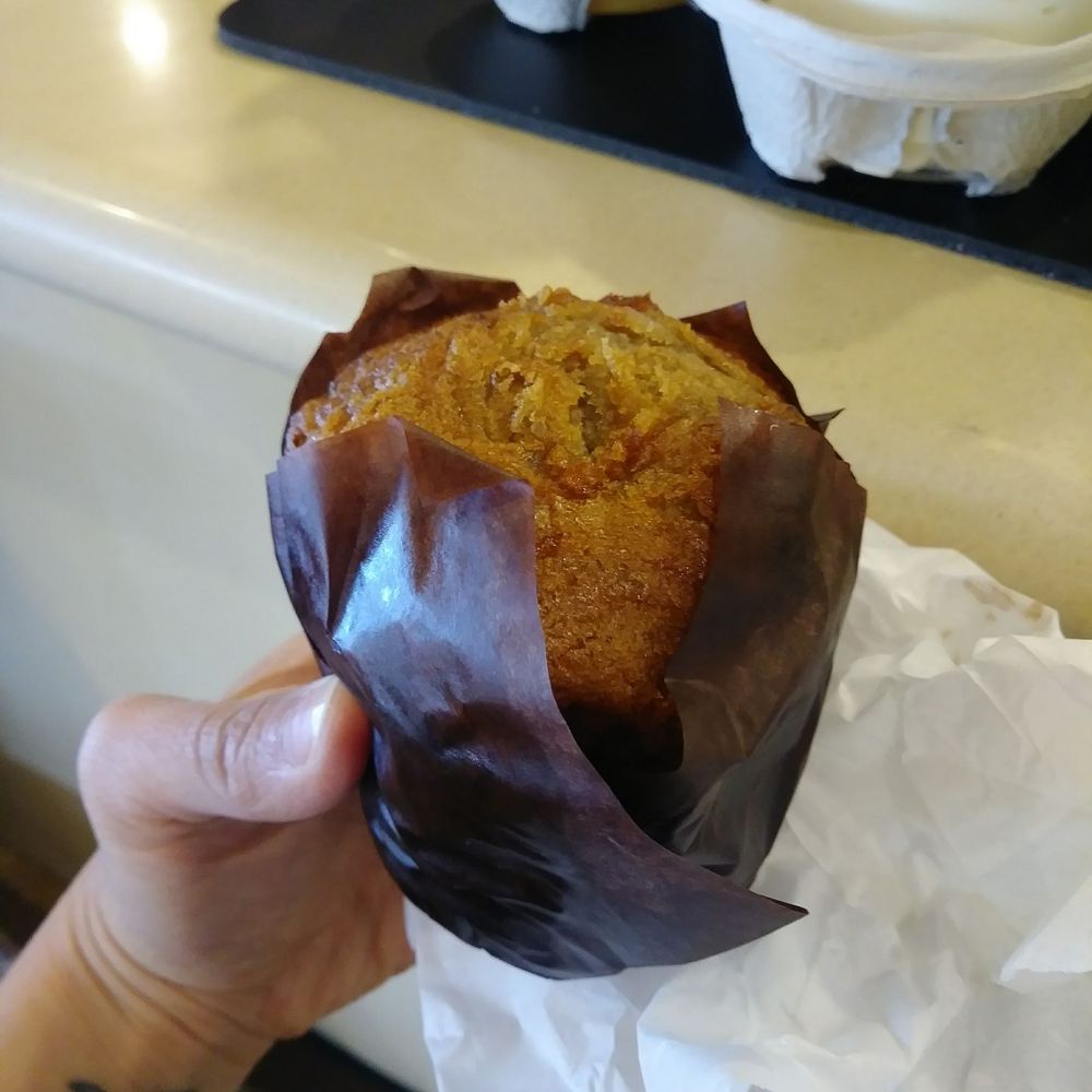 Monsoon Cafe - Banana nut muffin. Freshly made! - Coffee & Tea Near Me - Tucson, Arizona Monsoon Cafe - Banana nut muffin. Freshly made! - Coffee & Tea Near Me - Tucson, Arizona