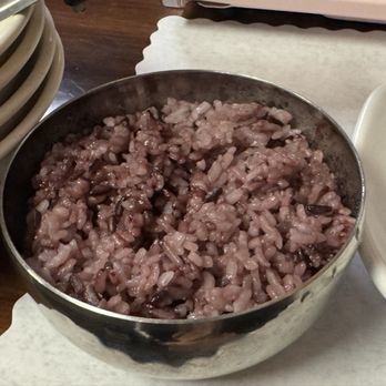 Chunju Han-il Kwan - Purple rice 10/10. This is how you know it's a legit and delicious Korean restaurant! - Korean Near Me - Los Angeles, California Chunju Han-il Kwan - Purple rice 10/10. This is how you know it's a legit and delicious Korean restaurant! - Korean Near Me - Los Angeles, California